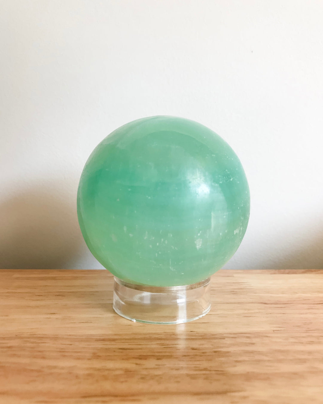 GREEN CALCITE | Sphere