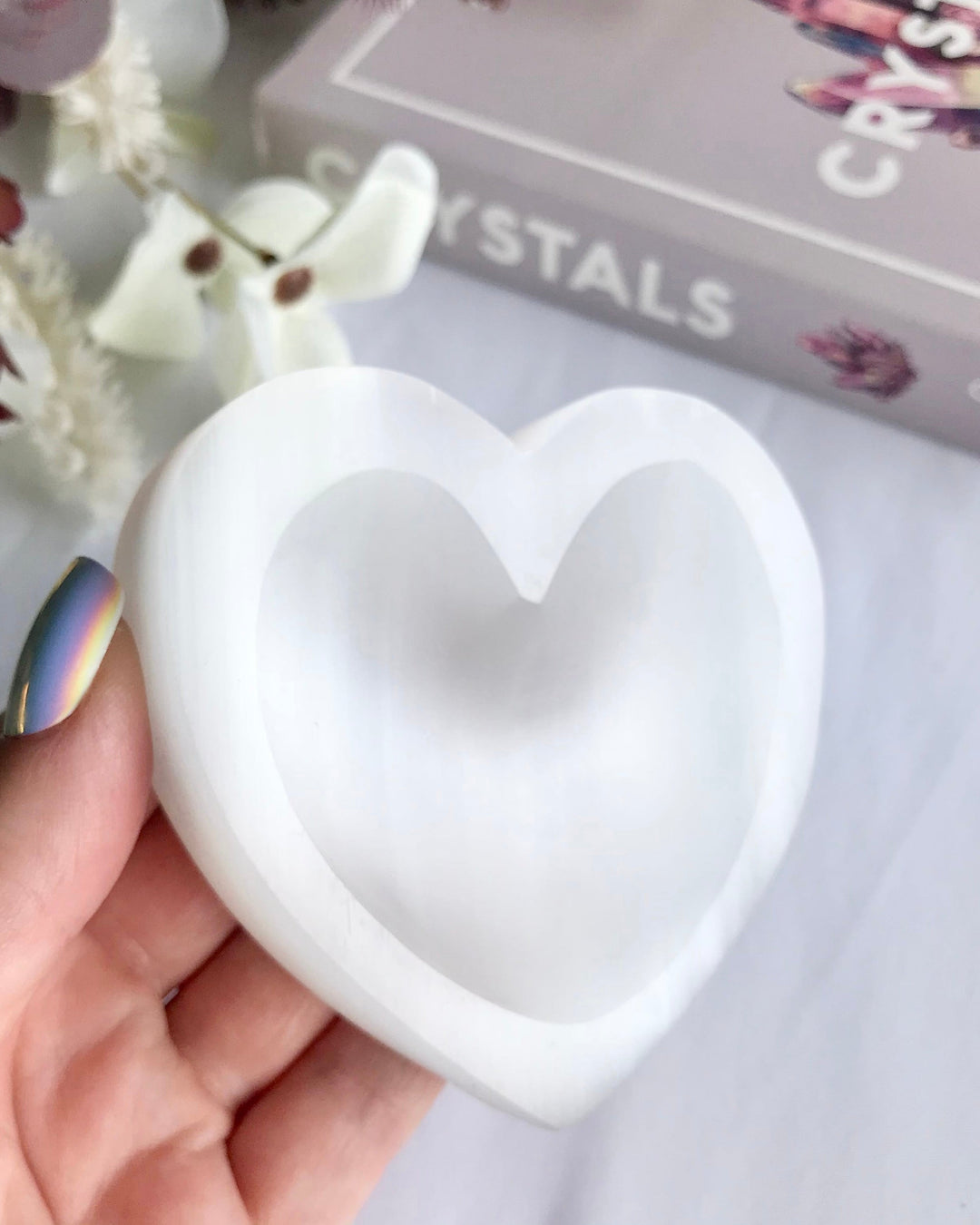 SELENITE | Mini Heart Dish