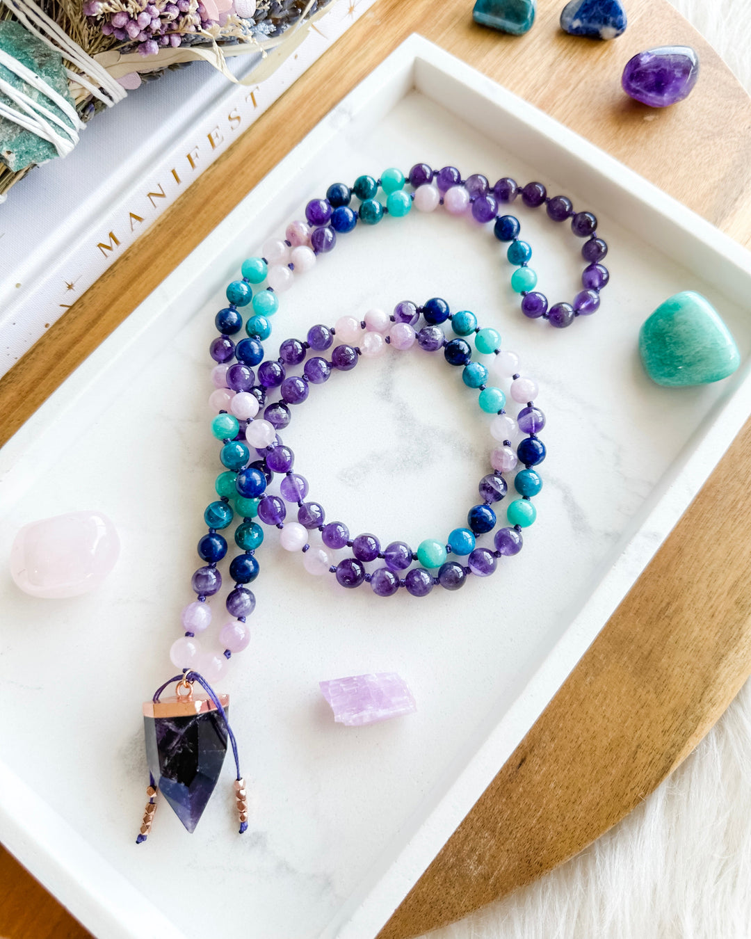 UPLIFTING ENERGY MALA NECKLACE