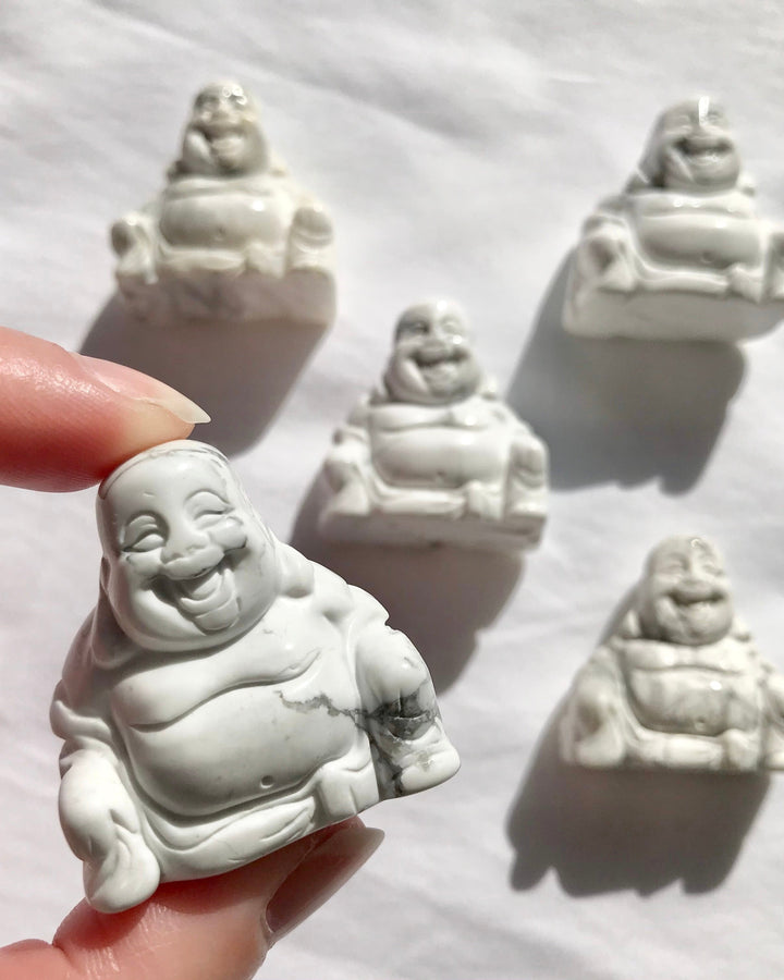 WHITE HOWLITE | Buddha