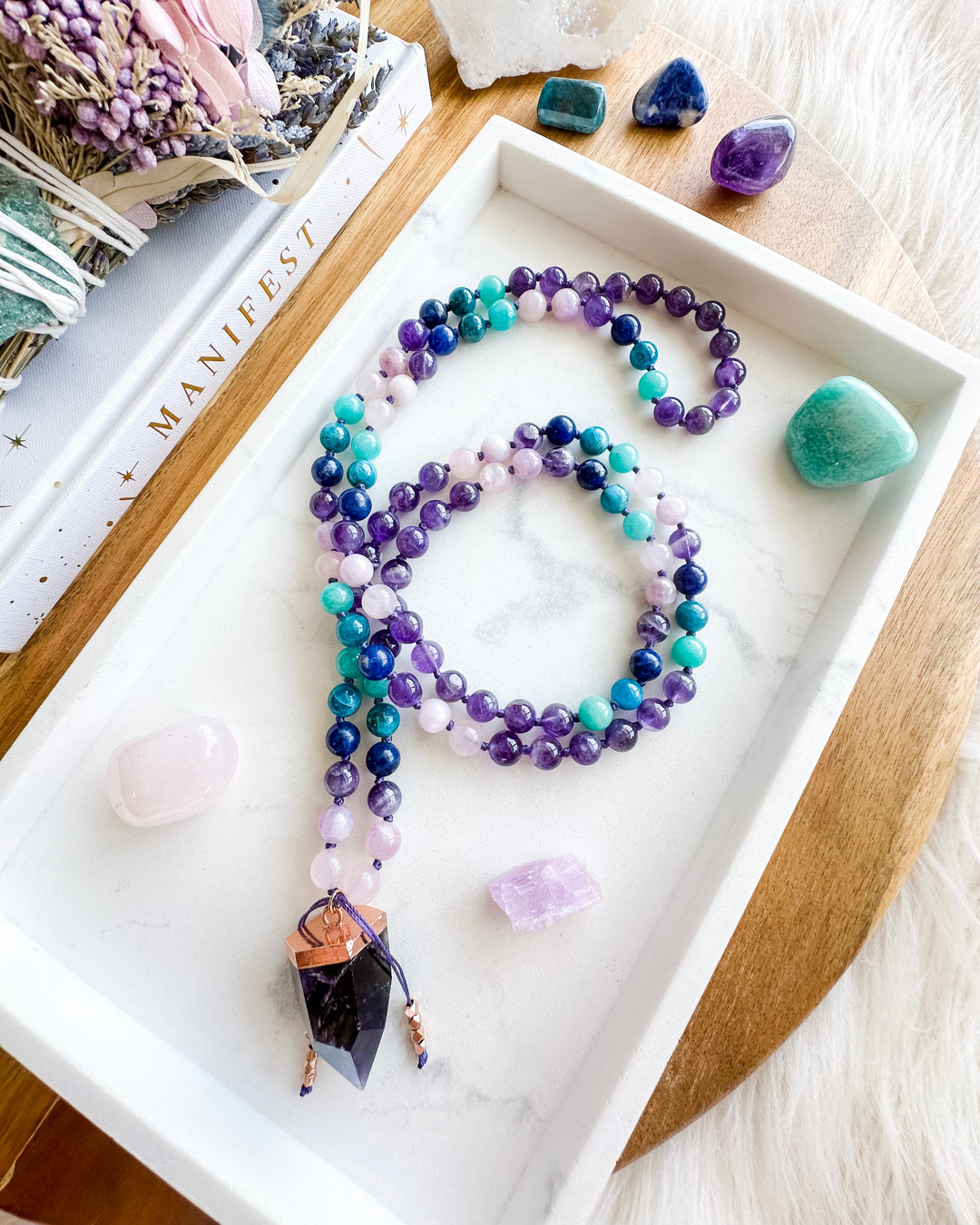 UPLIFTING ENERGY MALA NECKLACE