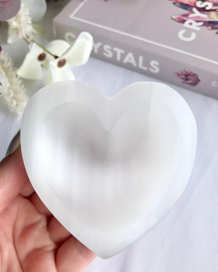 SELENITE | Mini Heart Dish